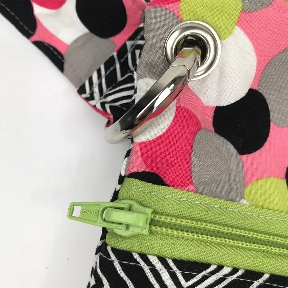 Artisan Hand Crafted Colorful Fabric Crossbody Bag NWT